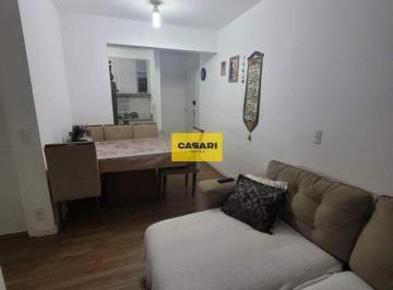 Apartamento · 54m² · 2 Quartos · 1 Vaga · Apartamento para locação no Centro de São Bernardo do Campo com Suíte, Lazer Completo e Móveis Plane
