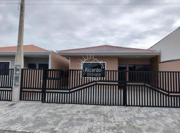 Casa · 122m² · 3 Quartos · 2 Vagas · ÓTIMAS CASAS NOVAS a 300 m DO MAR, COM TRÊS QUARTO