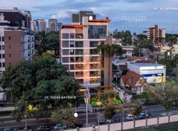 Apartamento · 174m² · 3 Quartos · 4 Vagas · Cobertura de 3 Suítes à Venda no Edifício Palm 235 | Alto da Glória Curitiba