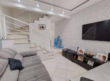 e56efabcfaf588aba4849f3890185c105d850848 · Sobrado com 3 dormitórios à venda, 98 m² por R$ 775.000,00 - Campestre - Santo André/SP