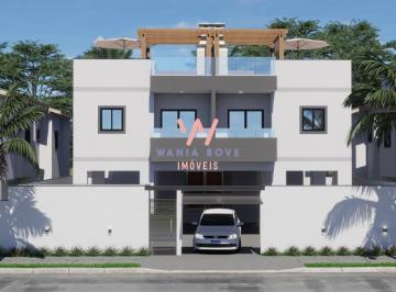 Casa · 48m² · 2 Quartos · 1 Vaga · Sobrado a 400m da Praia, com 2 dormitórios à venda, 48m² por R$370.000 - Massaguaçu - Caraguatatuba/