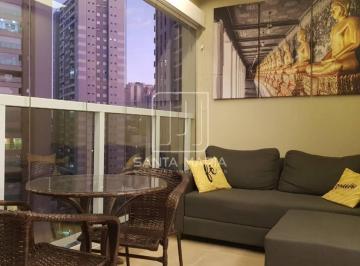Varanda/Sacada · Apartamento (flat) 1 dormitórios, cozinha planejada, portaria 24 horas, lazer, espaço gourmet, salão