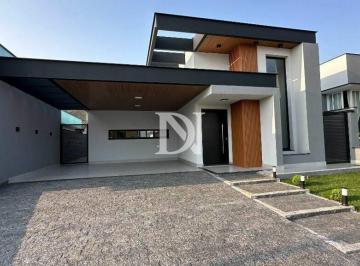Casa · 185m² · 3 Quartos · 4 Vagas · Casa com 3 dormitórios à venda, 184 m² por R$ 1.300.000 - Condomínio Lagos D'Icaraí - Salto/SP