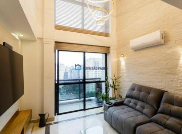 Apartamento · 120m² · 2 Quartos · 3 Vagas · Duplex 120m² em Indianópolis | 2 dormitórios, 3 vagas e excelente localização.