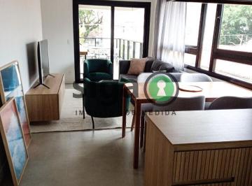 Apartamento · 85m² · 1 Quarto · 1 Vaga · Apto tipo garden para locação em Pinheiros com 1 suite Mobiliado