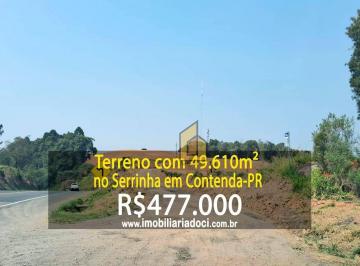 3fef5ec30b24b59fa85b8e2759824c844b44d87a · Terreno com 49.610m² no Serrinha em Contenda-PR  - A venda por R$477.000,00