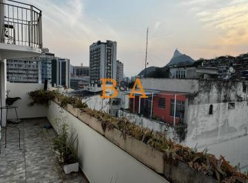 Casa · 152m² · 3 Quartos · 1 Vaga · Cobertura Triplex Exclusiva no Flamengo - Rua Marquês de Abrantes
