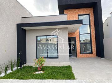 Casa · 90m² · 2 Quartos · Casa com 3 dormitórios e mezanino | Fazenda Rio Grande PR