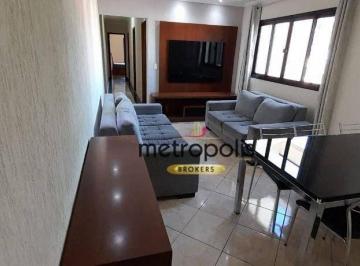 Sala · Apartamento com 3 dormitórios à venda, 88 m² por R$ 564.900,00 - Campestre - Santo André/SP