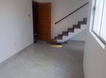 Sala · Cobertura com 2 dormitórios à venda, 80 m² por R$ 350.000,00 - Cidade São Jorge - Santo André/SP