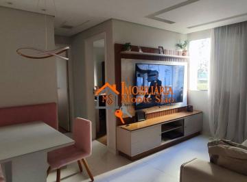 07e8d04a0350398a8bbda30ab83684af225e9c90 · Apartamento com 2 dormitórios à venda, 48 m² por R$ 250.000,00 - Jardim São Luis - Guarulhos/SP