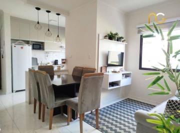 b37bf3b2a6aec904356de2647008260df036c6c4 · Apartamento com 2 dormitórios à venda, 60 m² por R$ 425.000,00 - Canto do Forte - Praia Grande/SP