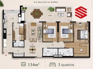 Apartamento de 3 quartos, Rio de Janeiro · Ilha Pura Apartamento à venda 3 quartos e 134 m² Ilha Pura