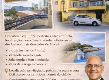 202604201703337127.png · Apartamento para Venda em Macaé, Imbetiba, 3 dormitórios, 1 suíte, 1 banheiro, 1 vaga