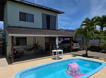 Casa de 3 quartos, Camaçari · ABRANTES – EXCELENTE CASA DUPLEX COM 3 SUÍTES EM CONDOMÍNIO COM PISCINA E 3 VAGAS