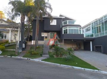 Foto 01 · Casa de Luxo no Alphaville Residencial Plus em Barueri-SP: 4 suítes, 3 salas, 7 banheiros, 4 vagas,