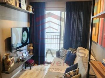 Apartamento · 45m² · 1 Quarto · 1 Vaga · Apartamento de 1 dormitório (suíte), 1 vaga e lazer completo no Brás