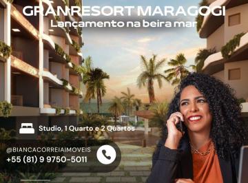 Apartamento de 1 quarto, Litoral Norte Alagoano · Imóvel novo em Maragogi para investimento | Unidades com vista mar