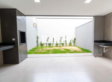 Casa · 125m² · 3 Quartos · 3 Vagas · Casa Sobrado à Venda no Bairro Novo Mundo, Uberlândia - 125m² Úteis em 150m² de Terreno