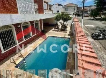 Casa · 338m² · 4 Quartos · 3 Vagas · Casa em Praça Olímpio Lima - Vila Belmiro - Santos/SP