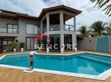 Casa · 390m² · 6 Quartos · 4 Vagas · Casa de condomínio em Barra do Jacuípe (camaçari) - Barra do Jacuípe - Barra do Jacuípe/BA