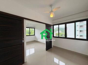Sala · Apartamento à beira mar com 2 quartos, 1 vaga à venda no Tombo, Guarujá