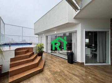 c7f3c798e4c83a7e7862d4d3a4ff56c4a6d50814 · Cobertura à beira mar com 3 quartos (1 suíte), 2 vagas e lazer à venda em Tombo, Guarujá