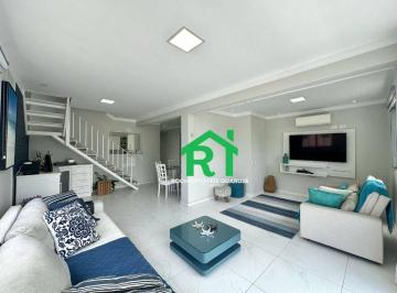 e3c1f2d04c0063482ba4a2e94f9ecf8e8aedd89a · Cobertura reformada, vista mar com 3 quartos (1 suíte), 1 vaga à venda em Pitangueiras, Guarujá.