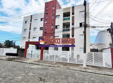 Apartamento · 63m² · 2 Quartos · 1 Vaga · Seu Apartamento no Litoral: Sacada com Churrasqueira e Ótima Localização!