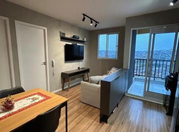 Foto 01 · Apartamento Mobiliado à Venda Na Vila Nova das Belezas Com 1 Dormitório - Varanda - Andar Alto