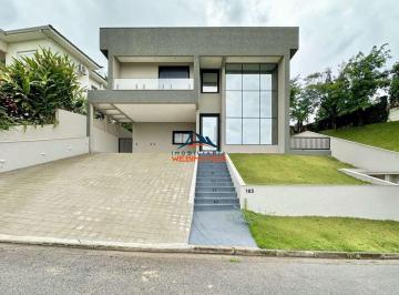 Foto 01 · Casa de luxo em condomínio à venda em Cotia-SP, bairro Pitas: 4 quartos, 4 suítes, 3 salas, 4 banhei