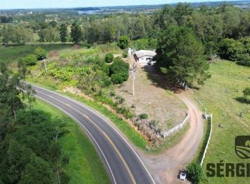Rural , Triunfo · FAZENDA 93,5 HÁ COM CASA GRANDE, GALPÃO, MANGUEIRA E PIQUETES E RIO AO FUNDO EM TRIUNFO - RS
