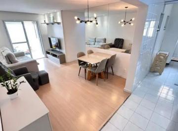 Apartamento · 76m² · 3 Quartos · 2 Vagas · Apartamento 3 Dormitórios Mobiliado em Campestre, Santo André – 76 m², 2 Vagas