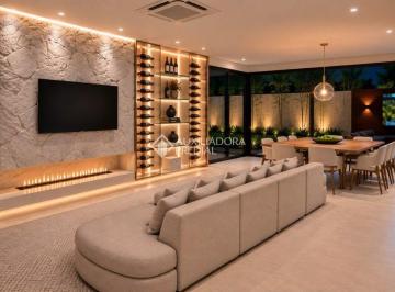Casa · 516m² · 4 Quartos · 2 Vagas · Casa de Alto Padrão Premium à Venda no Reserva da Pedra - Pedra Branca, Palhoça/SC | 516 m², 4 Suíte