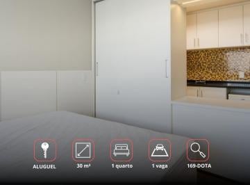 Apartamento · 30m² · 1 Vaga · STUDIO MOBILIADO COM VAGA NO CENTRO CÍVICO