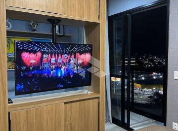 Apartamento · 50m² · 1 Quarto · 1 Vaga · Studio novo, com 50 m² privativos e vista panorâmica