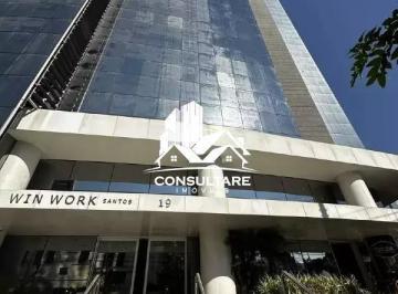 Comercial · 338m² · 6 Vagas · Sala em Gonzaga, Santos/SP de 338m² para locação R$ 21.000,00/mes