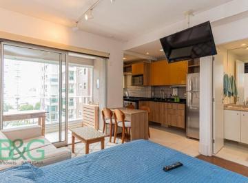 Apartamento · 36m² · 1 Quarto · 1 Vaga · Apartamento em Cidade Monções, São Paulo/SP de 36m² 1 quartos para locação R$ 3.500,00/mes