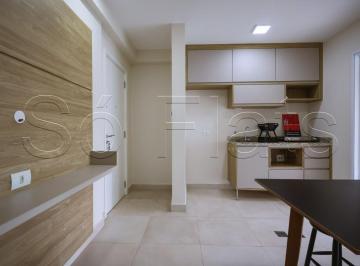 Apartamento · 35m² · 1 Quarto · 1 Vaga · Apartamento em Santo Amaro, São Paulo/SP de 35m² 1 quartos para locação R$ 3.200,00/mes
