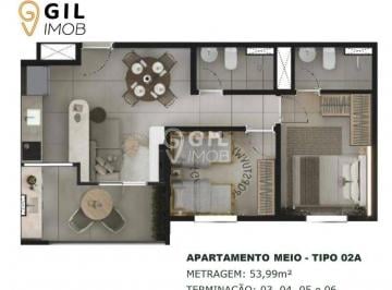 Apartamento · 51m² · 2 Quartos · 1 Vaga · Apartamento em Jardim Novo Amanhecer, Jacareí/SP de 51m² 2 quartos à venda por R$ 299.628,00