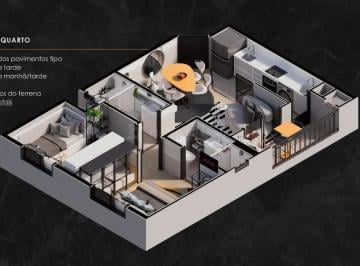 Apartamento · 55m² · 2 Quartos · 1 Vaga · Wit Residence