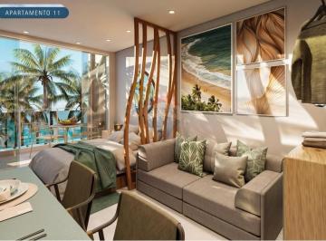 Apartamento · 33m² · 1 Quarto · Wanderlux beira-mar em Porto de Galinhas