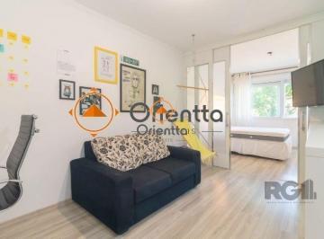 Apartamento · 37m² · 1 Quarto · 1 Vaga · Apartamento Mobiliado com Cozinha Planejada, Living Amplo e 1 Vaga de Garagem!
