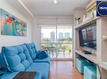 Apartamento · 65m² · 2 Quartos · 1 Vaga · Apartamento Karpathos | Vista Parque Germânia