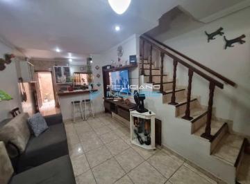 Casa · 94m² · 2 Quartos · 1 Vaga · Sobrado com 2 quartos, Balneário Maracanã, Praia Grande - R$ 430 mil, Cod: 6924