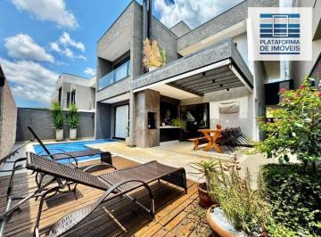 50c4408255b9fc5a113b385bfd8133692002a622 · Casa com 3 dormitórios à venda, 248 m² por R$ 2.300.000,00 - Condomínio Residencial Euroville II - B