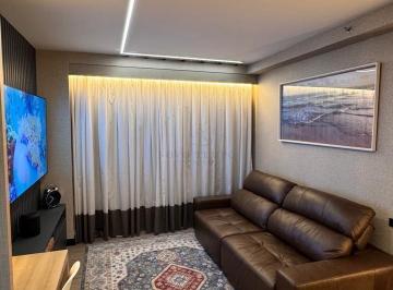 Imagem sala dois ambientes · Apartamento reformado com suíte, escritório e mobiliado - localização boa