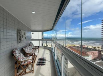 Varanda Gourmet · Apartamento VISTA MAR com 3 suítes à venda, 176 m² por R$ 1.500.000 - Vila Assunção - Praia Grande/S