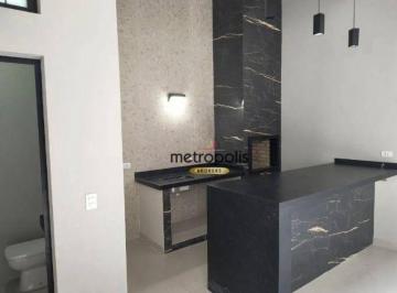 Churrasqueira · Sobrado com 3 dormitórios à venda, 223 m² por R$ 1.450.000,00 - Vila Luiz Casa - São Bernardo do Cam