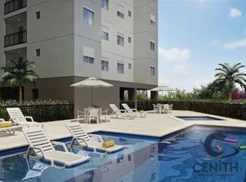 Apartamento · 54m² · 2 Quartos · 1 Vaga · Apartamento rico em Planejados 02dorms/01Suíte - Resid. Monte Alegre KM21